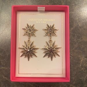 Christian Siriano Art Deco Earrings